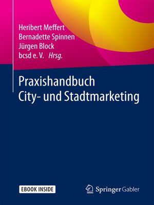 cover image of Praxishandbuch City- und Stadtmarketing